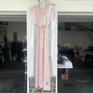 Show Me Your Mumu Soft Pink Strapless Dress Size XS petite